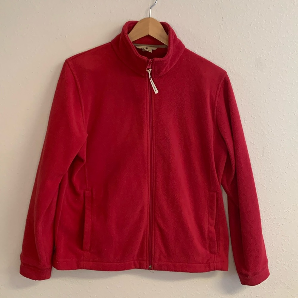 ✨Woolrich Raspberry Colored Full Zip Pink Jacket